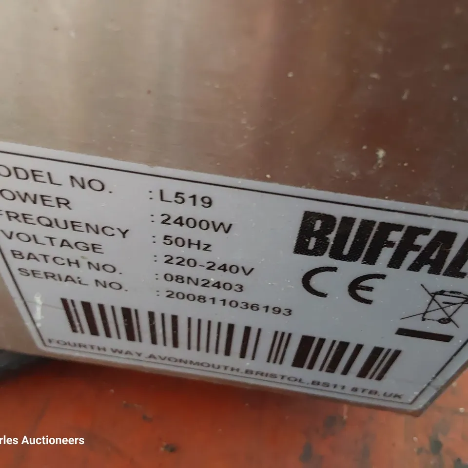 BUFFALO ELECTRIC PANINI GRILL Model L519