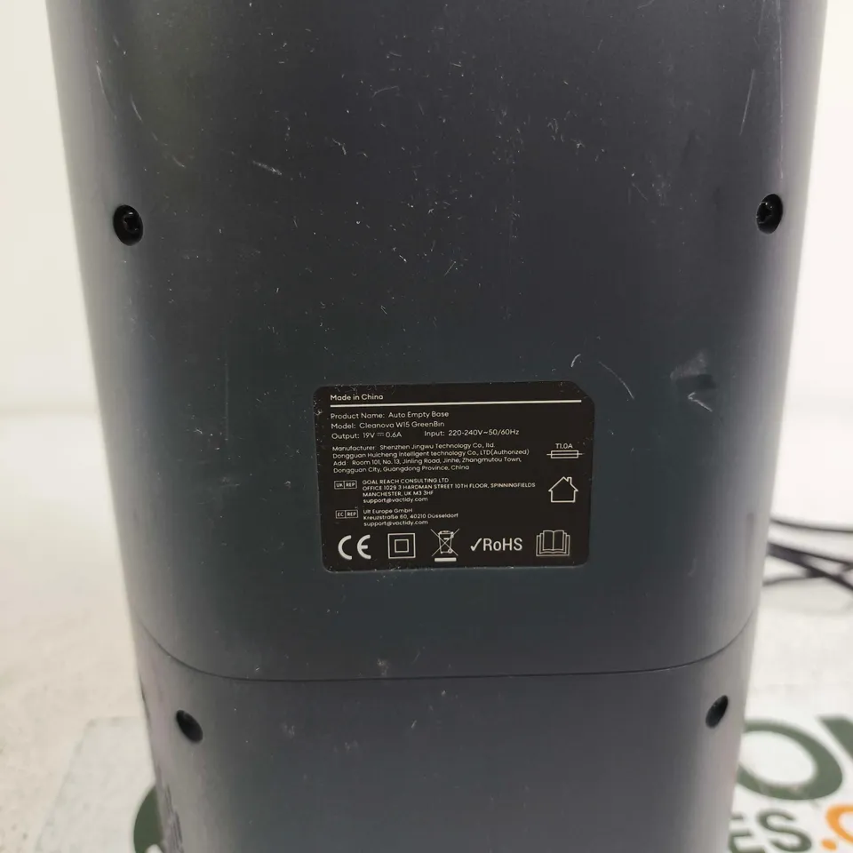 CLEANOVA ROBOT HOOVER AND BASE UNBOXED