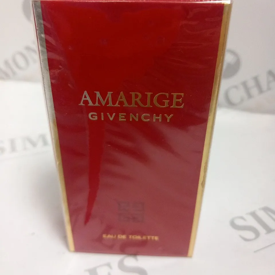 BOXED AND SEALED GIVENCHY AMARIGE EAU DE TOILETTE 30ML