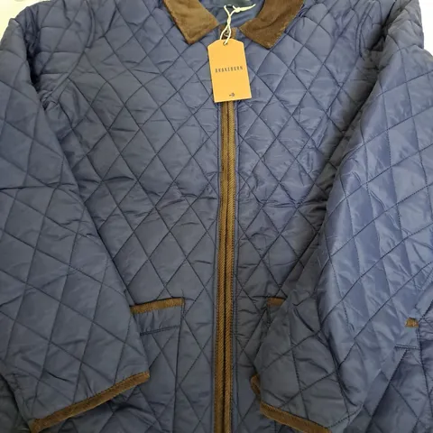 BRAKEBURN LIGHT PADDED SPORTMAN NAVY JACKET - XL