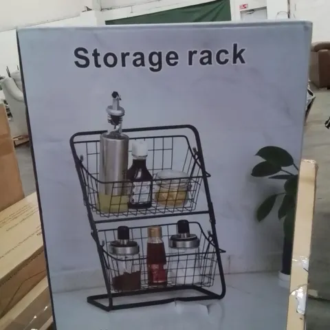 BOXED STORAGE RACK