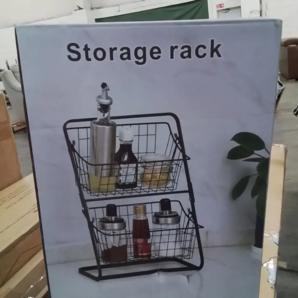 BOXED STORAGE RACK