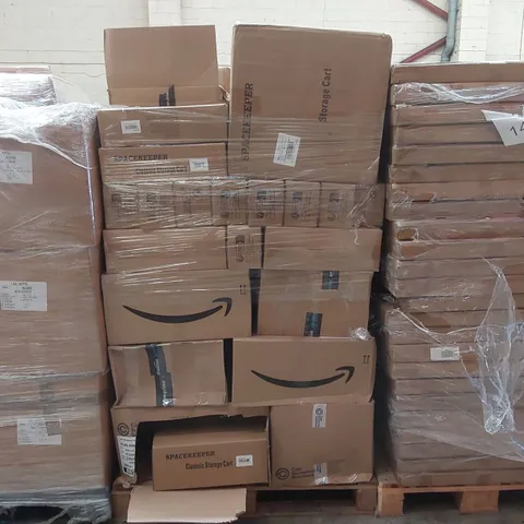 PALLET CONTAINING A VERY LARGE QUANTITY OF BOXED STORAGE CARTS