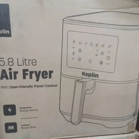 BOXED KEPLIN 5.8 LITRE AIR FRYER 