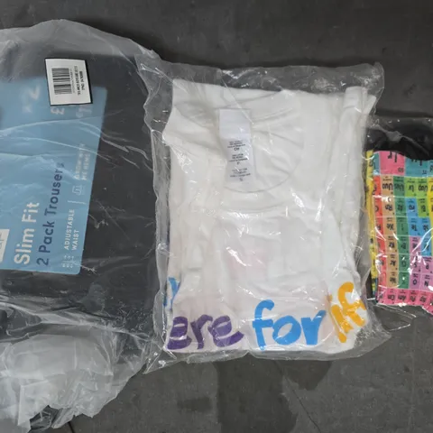 APPROXIMATELY 20 ASSORTED CLOTHING AND FASHION PRODUCTS IN VARIOUS STYLES AND SIZES - COLLECTION ONLY