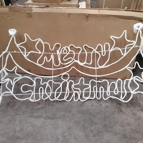 BOXED FESTIVE WISHES CHRISTMAS LIGHTS DECORATION (1 BOX)