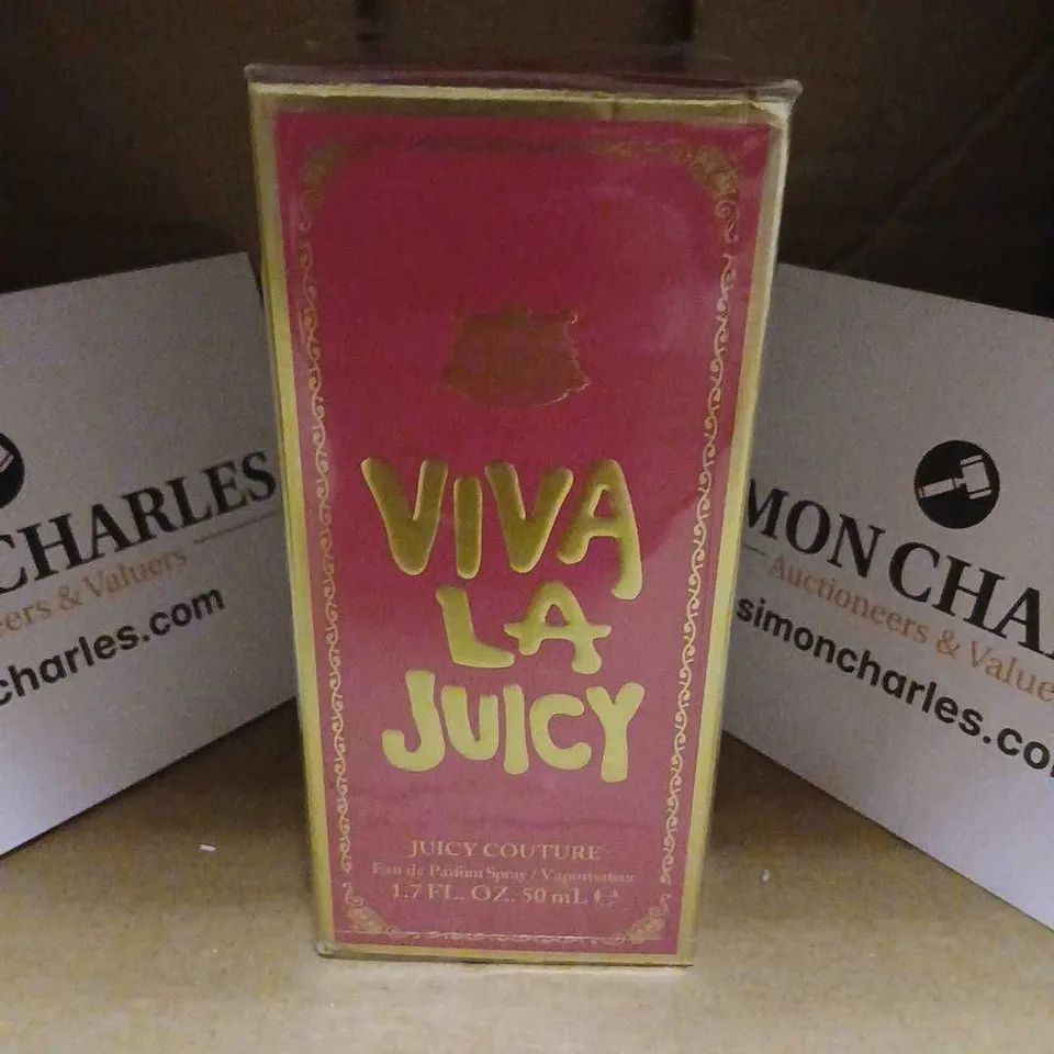 BOXED AND SEALED JUICY COUTURE VIVA LA JUICY EAU DE PARFUM 50ML 