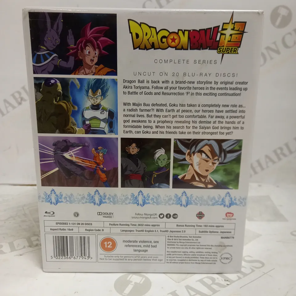 SEALED DRAGONBALL SUPER COMPLETE SERIES 20 DISC BLU RAY BOX SET