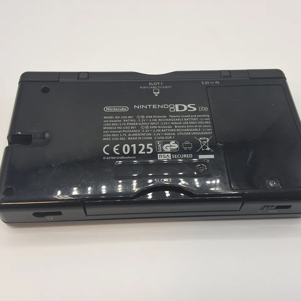 UNBOXED NINTENDO DS LITE IN BLACK - USG 001