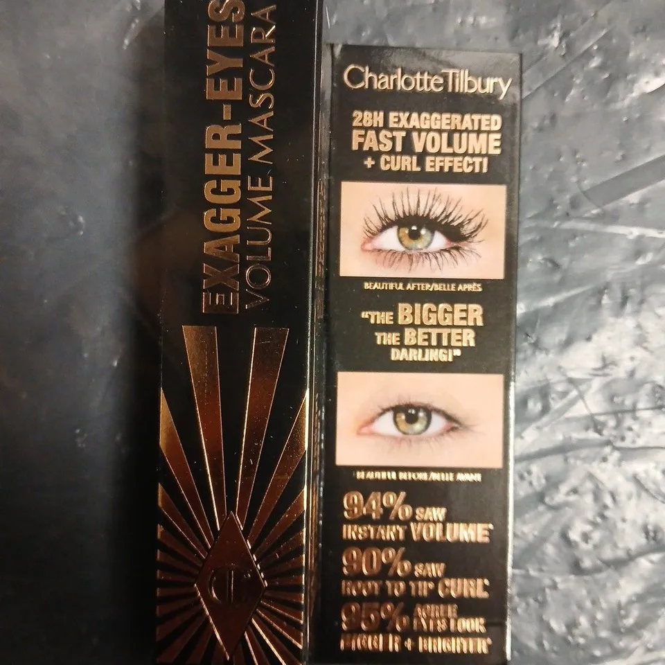 CHARLOTTE TILBURY EXAGGER-EYES VOLUME MASCARA – BLACK