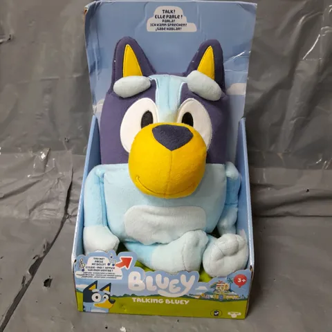 BOXED TALKING BLUEY PLUSH TOY