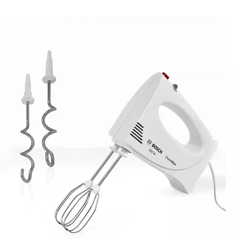 PREVIOUS NEXT BOSCH CLEVERMIXX MFQ3030GB 350W HAND MIXER - WHITE