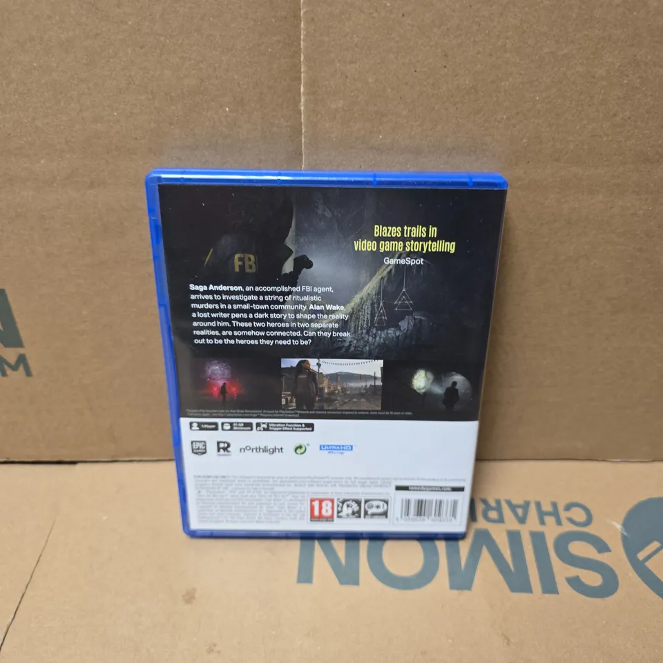 ALAN WAKE II DELUXE EDITION (PS5)