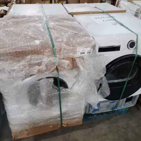 PALLET OF APPROXIMATELY 4 UNPROCESSED RAW RETURN WHITE GOODS TO INCLUDE;