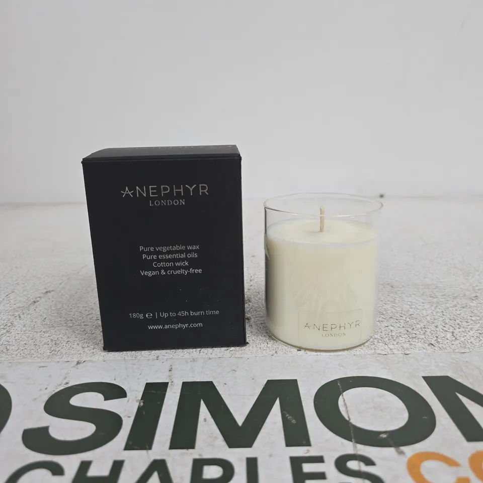 ANEPHYR LONDON CANDLE – 180G, VEGAN & CRUELTY-FREE