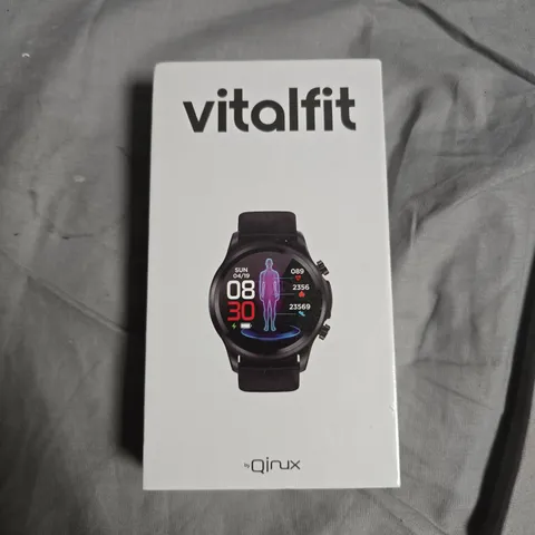 SEALED QINIX VITALFIT FITNESS TRACKING SMARTWATCH 