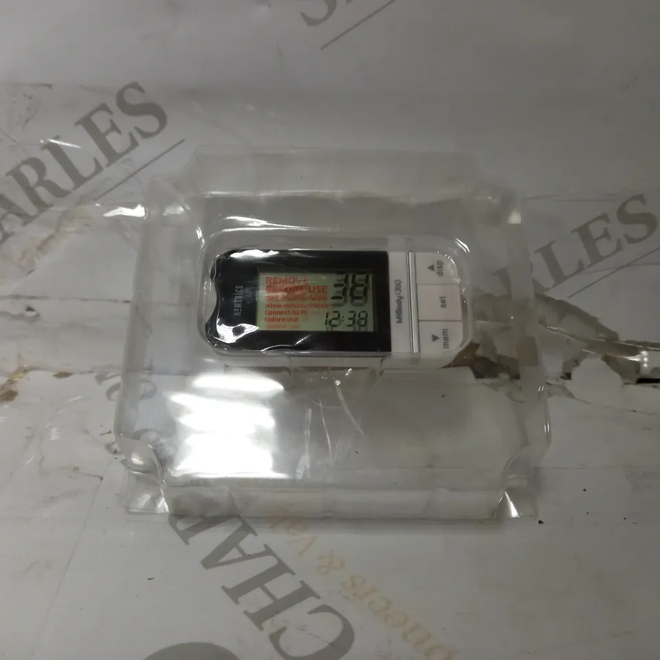 HOMEDICS 360PE-EU PEDOMETER ELECTRONIC BLACK, GRAY