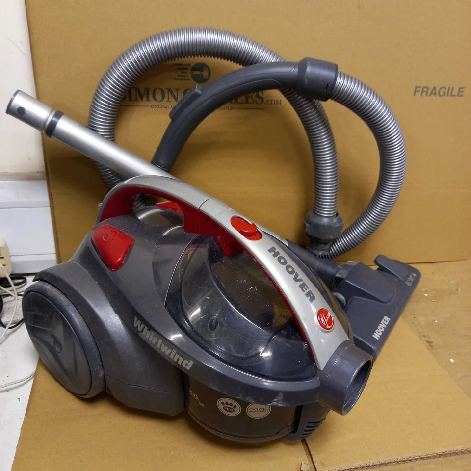 HOOVER WHIRLWIND CYLINDER VACUUM CLEANER