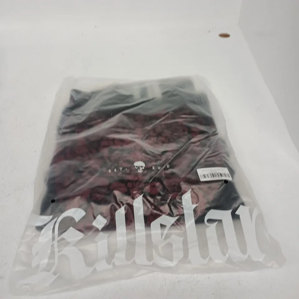 BOX OF APPROXIMATELY 20 BRAND NEW ASSORTED KILLSTAR CLOTHING ITEMS INCLUDING DEAD THORN HARNESS AND VEIL OF SHADOWS SWEATER