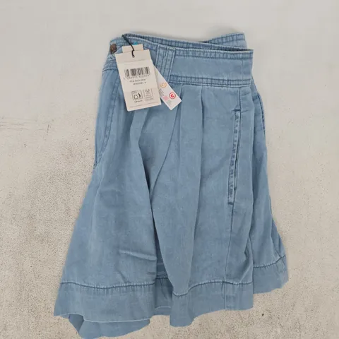 NOBODY'S CHILD ALBIE DENIM SHORTS IN BLUE SIZE 14