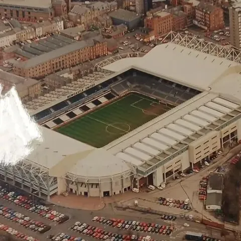 FIVE ASSORTED SPORTING STADIUM ART WORKS