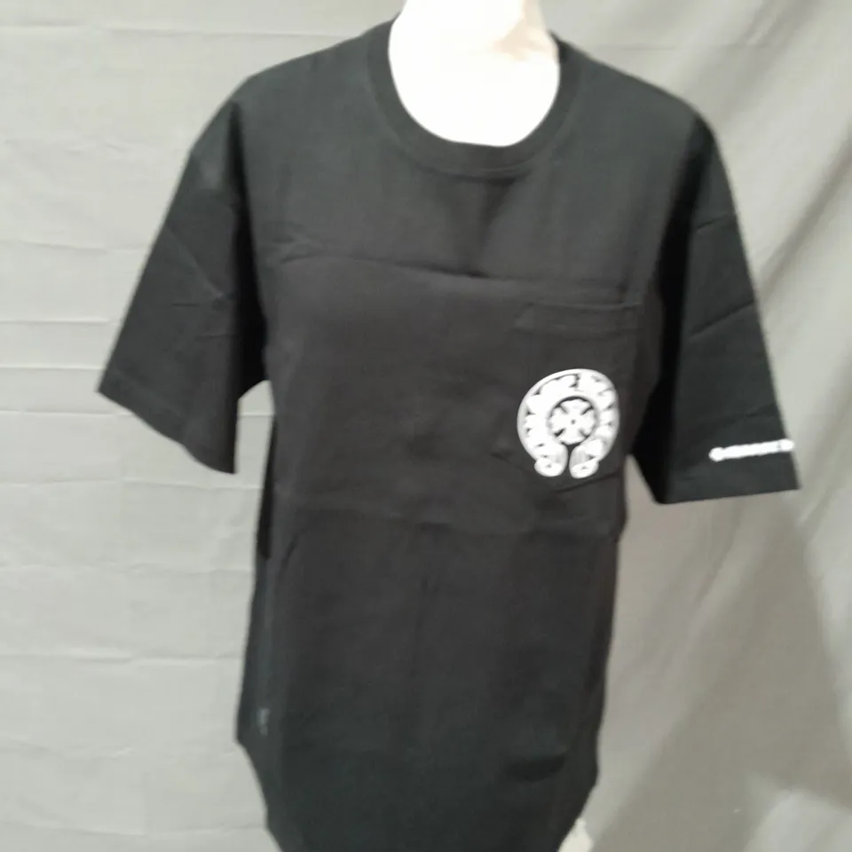CHROME HEART BLACK T-SHIRT - SMALL