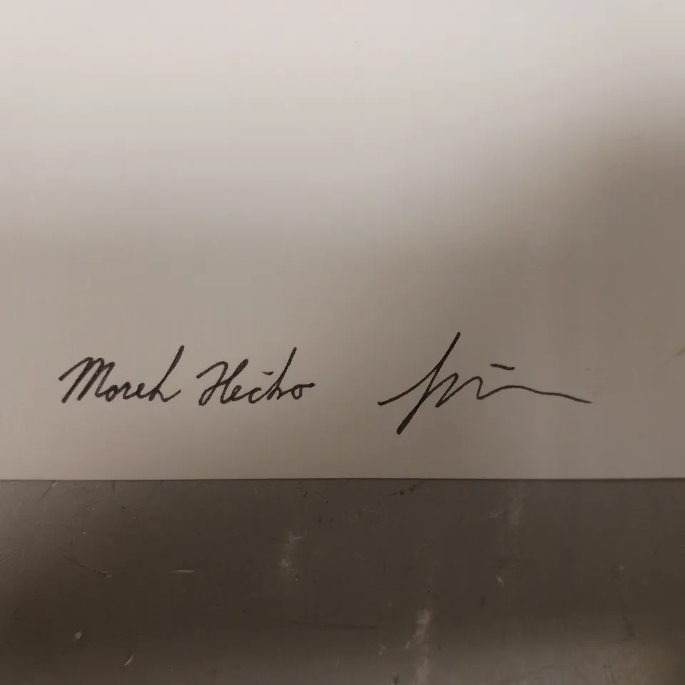 SIGNED AND DATED PERSONALISED WATERCOLOUR FESTIVE REINDEER PAINTING 