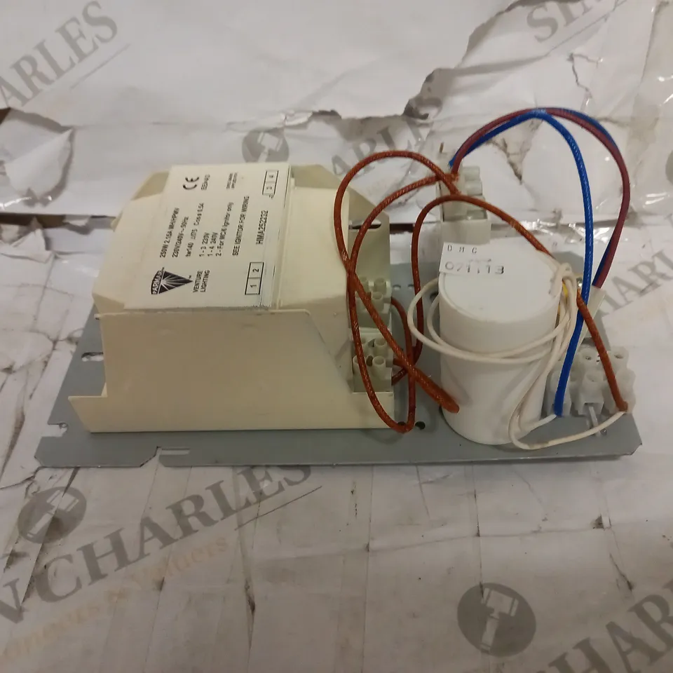 BRAND NEW 250W METAL HALIDE CONTROL GEAR TRAY
