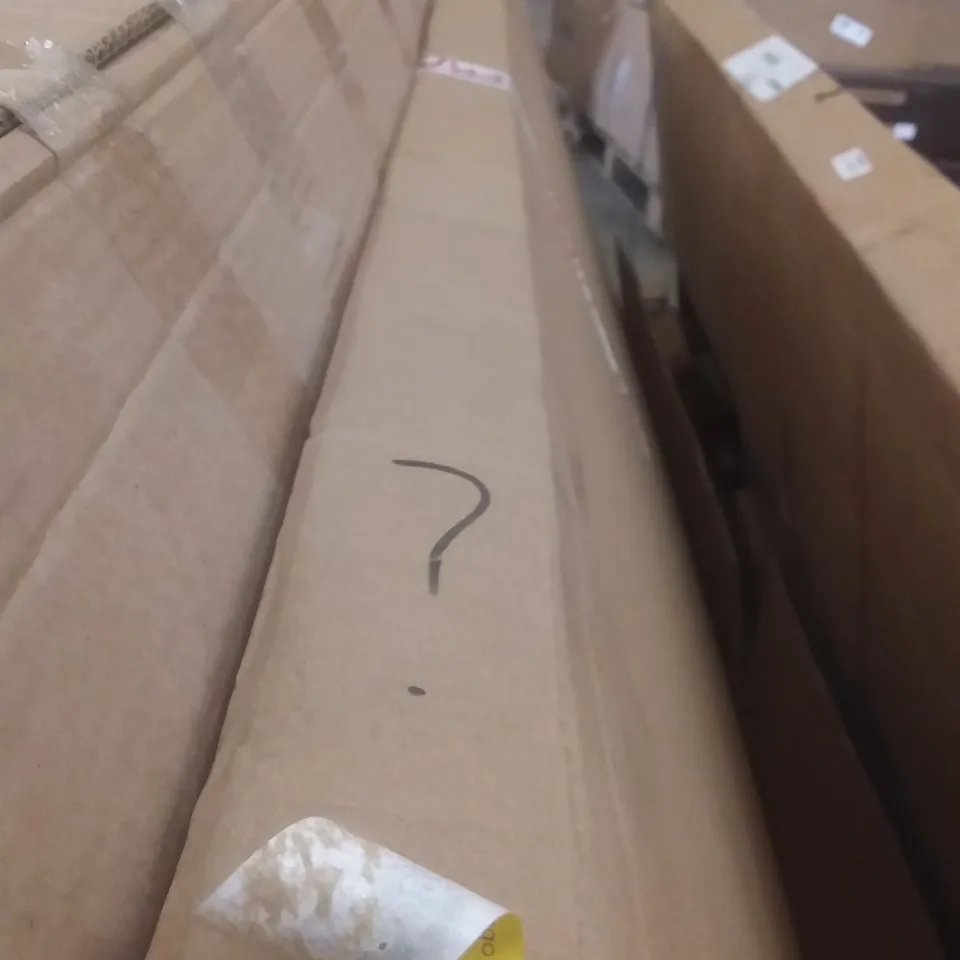 BOXED TENGAN 2 DOOR SLIDING WARDROBE WHITE - BOX 2 ONLY