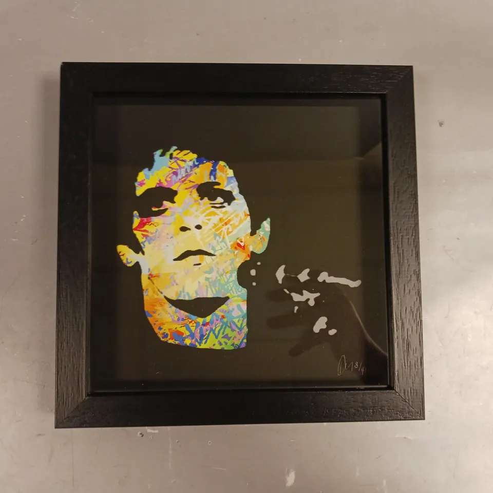 TRISTAN GREEN SIGNED LIMITED EDITION BOB DYLAN FRAMED ART PRINT (8/40)