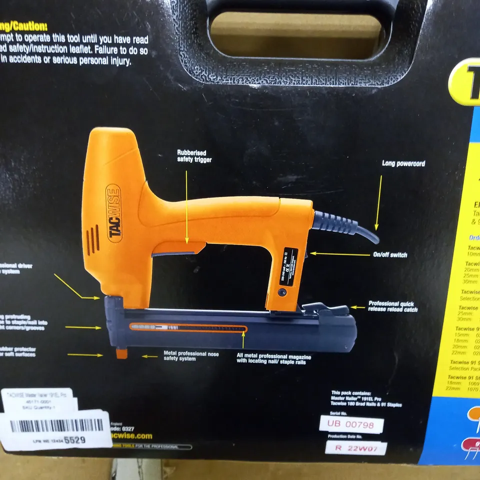 TACWISE 50MM BRAD NAIL DRIVER - DGN50V