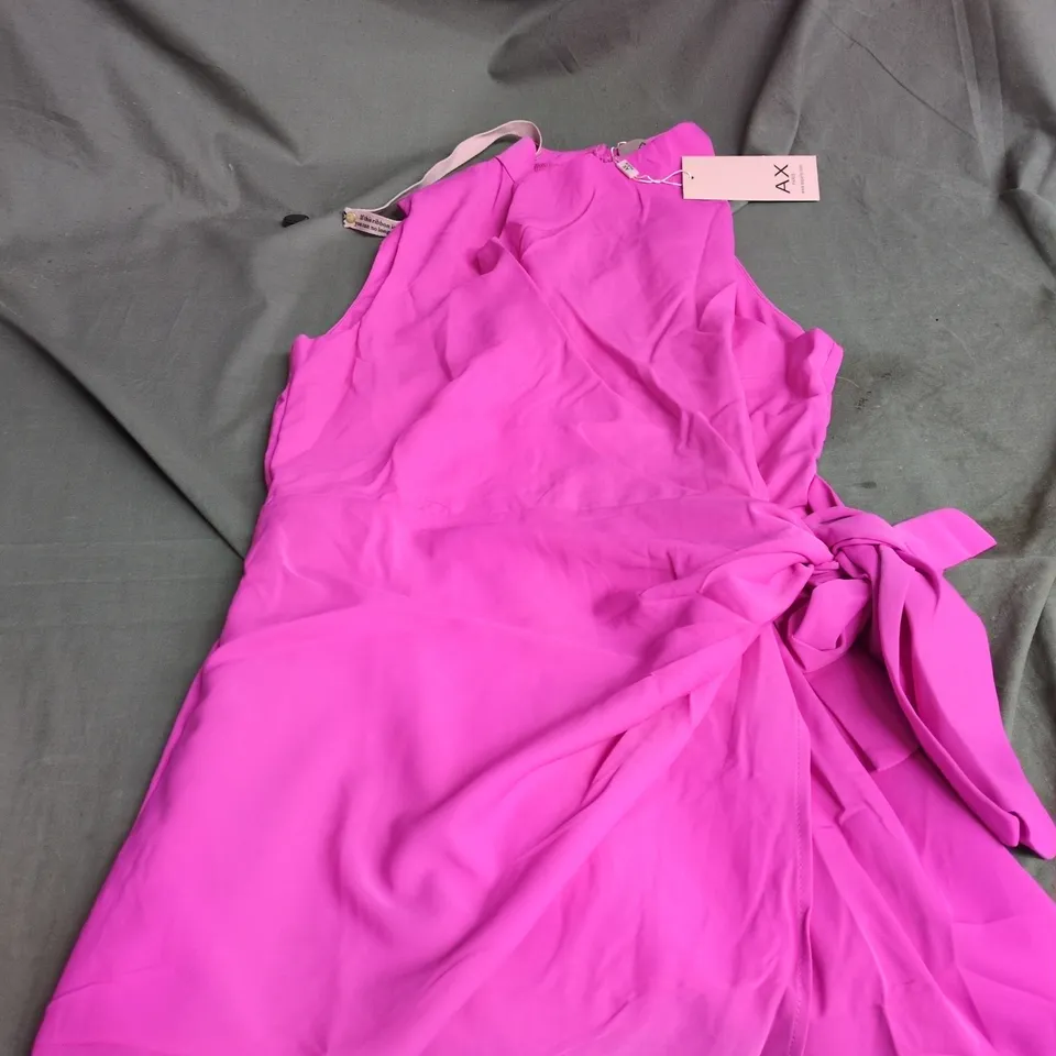 AX PARIS HOT PINK DRESS, UK SIZE 16, WOMEN'S