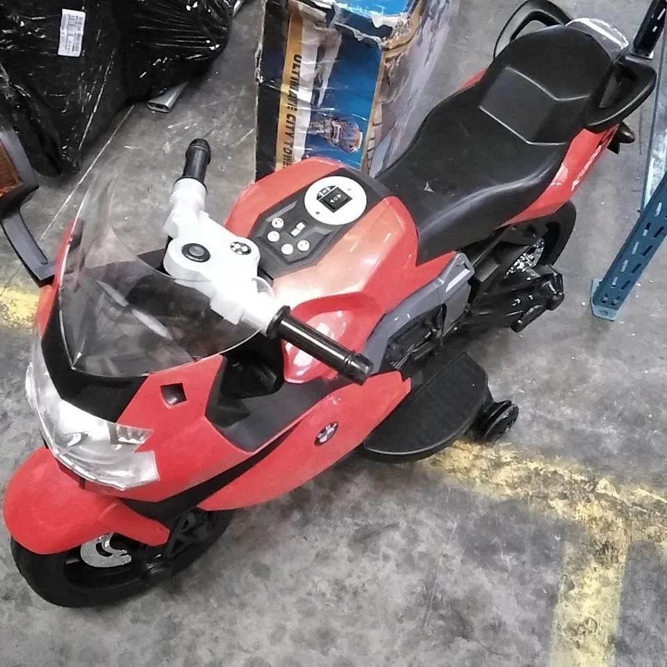 BWM 12V ELECTRIC RIDE ON MOTORBIKE RRP £269.99