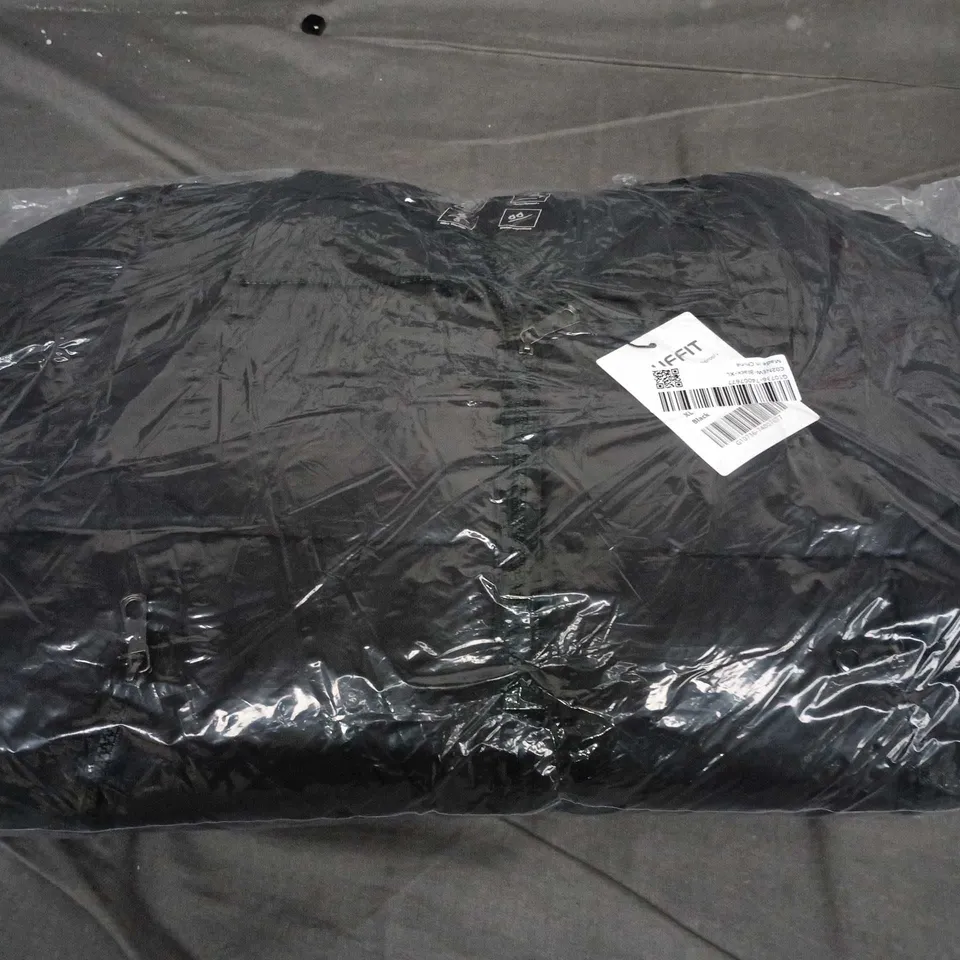 PUFFIT SPLASHPROOF + WATER REPELLENT JACKET - BLACK