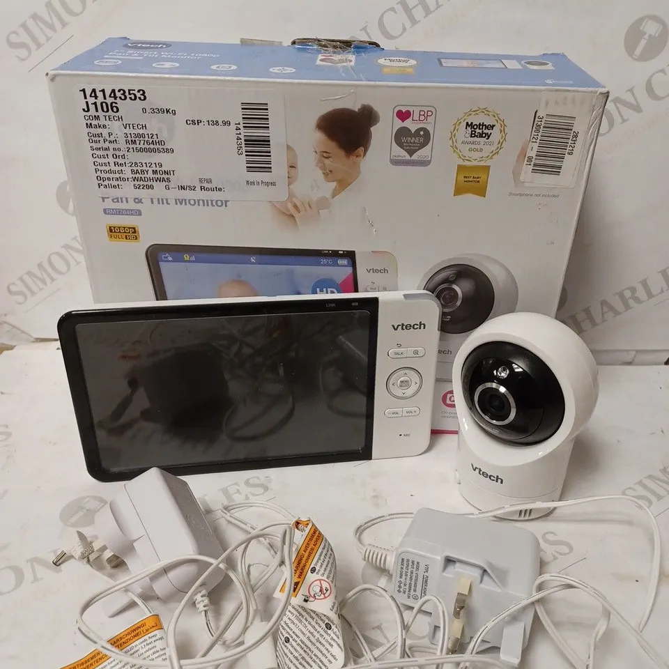 VTECH 7" SMART WI-FI PAN & TILT MONITOR	