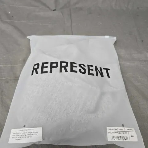 ENGLAND ENGLAND APPLIQUE T-SHIRT SIZE XXL
