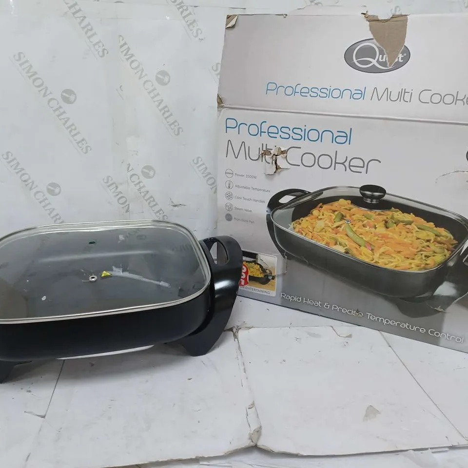 BOXED QUEST PROFESSIONAL MULTI COOKER 