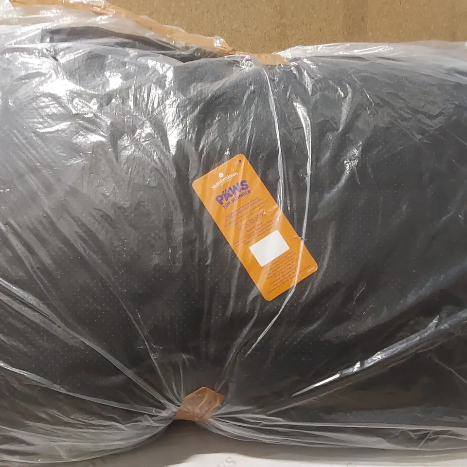BAGGED SLUMBERDOWN PAWS FOR SLUMBER RAISED PADDED DOG BED