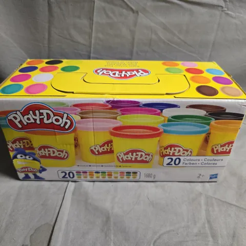PLAY-DOH 20 COLOURS COLOUR PACK – 1680 G, BOXED