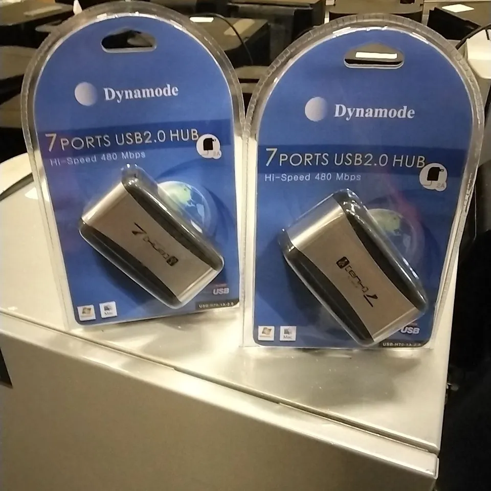 PALLET OF DYNAMODE 7 PORTS USB 2.0 HUB 