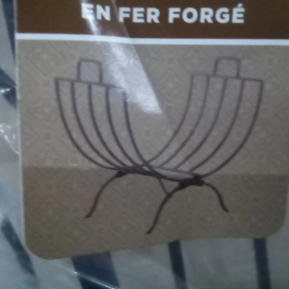 BOXED OPEN HEARTH FOLDING LOG BIN