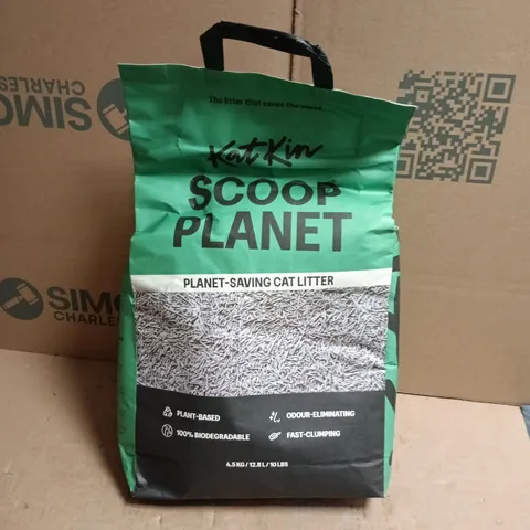 KAT KIN SCOOP PLANET SAVING CAT LITTER (4.5KG)