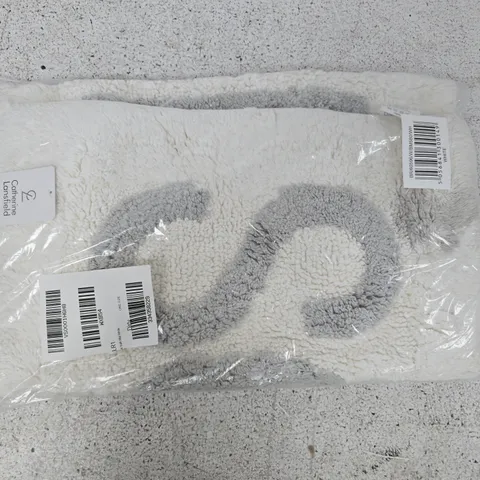 CATHERINE LANSFIELD SOAK BATH MAT WHITE