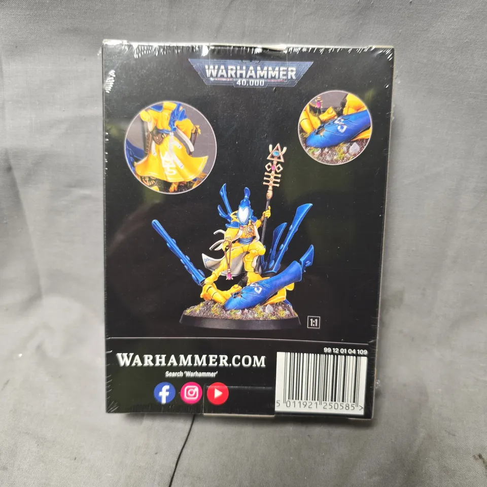 WARHAMMER 40,000 COMMEMORATIVE SERIES – AELDARI INFINITY'S LAMENT 1:1 MINIATURE BOXED