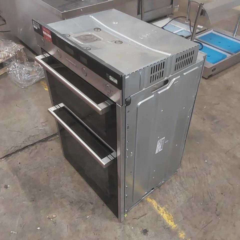 SIEMENS HB55MB551B BUILT-IN DOUBLE ELECTRIC OVEN, STAINLESS STEEL