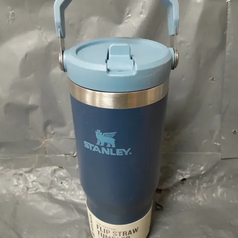 STANLEY THE ICEFLOW FLIP STRAW TUMBLER IN NAVY (.88L)