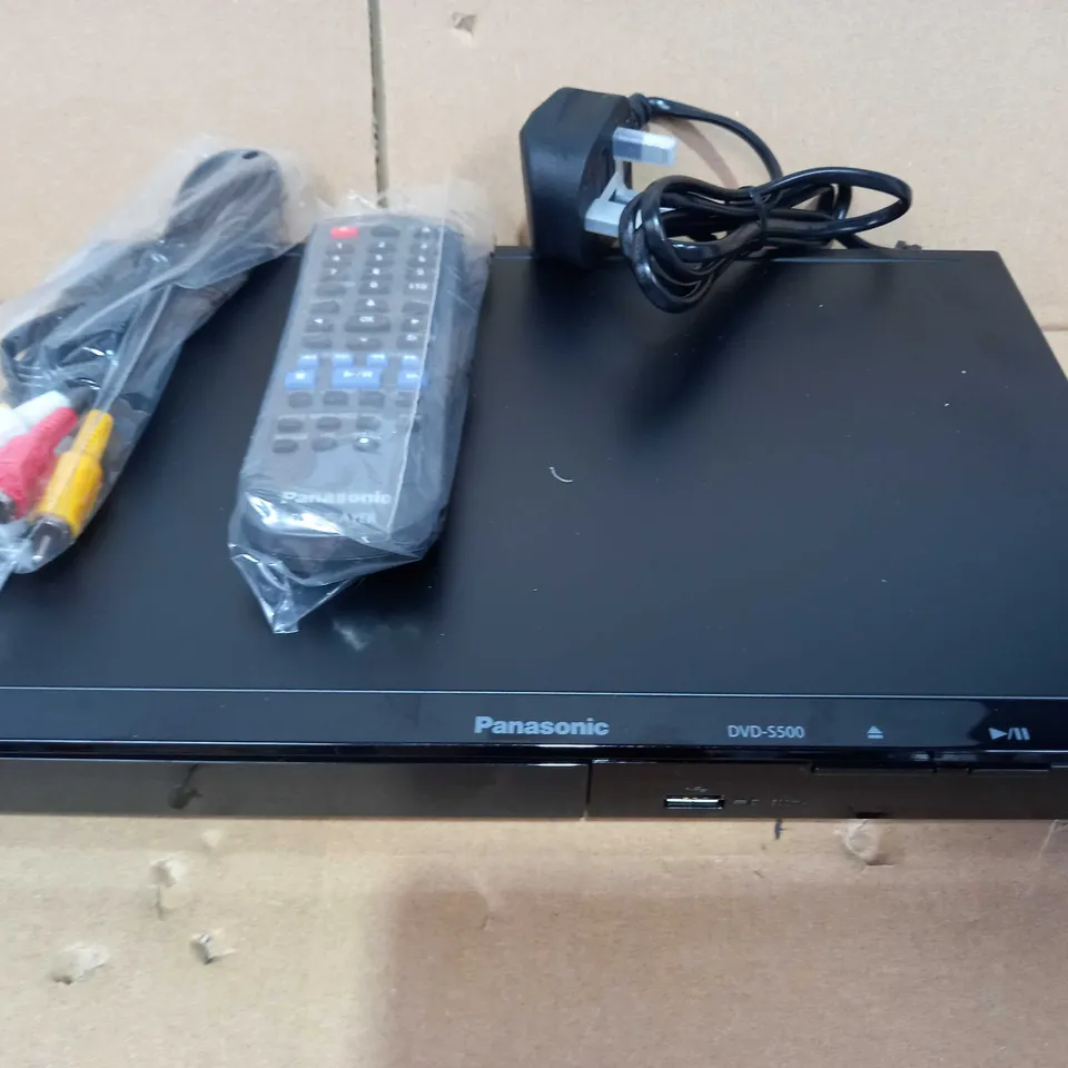 PANASONIC DVD-S500EB-K DVD/CD PLAYER