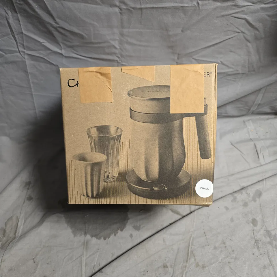 HOTEL CHOCOLAT ELECTRIC BEVERAGE MAKER – WHITE 