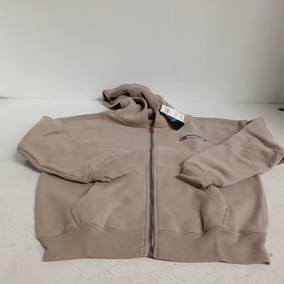 HOLLISTER NASCAR ZIP UP HOODIE SMALL