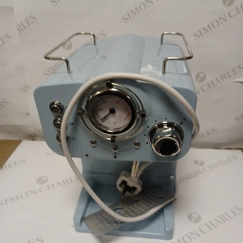 SWAN RETRO ESPRESSO COFFEE MACHINE - BLUE